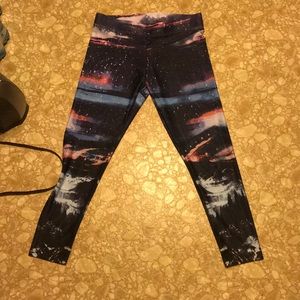 american eagle galaxy leggings